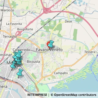 Mappa CAP, 30173 Venezia VE, Italia (3.03417)