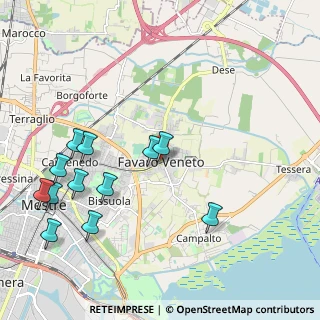 Mappa CAP, 30173 Venezia VE, Italia (2.36917)