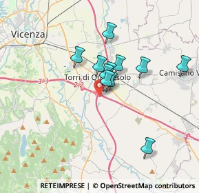 Mappa Via Giacomo Zanella, 36040 Torri di Quartesolo VI, Italia (2.66273)