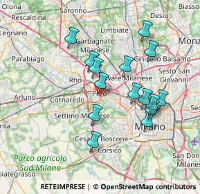 Mappa SP ex Strada Statale, 20016 Pero MI, Italia (6.70067)