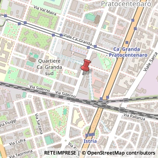 Mappa Viale Giovanni Suzzani, 12, 20162 Milano, Milano (Lombardia)