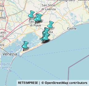 Mappa 30026 Lido di Jesolo VE, Italia (7.896)