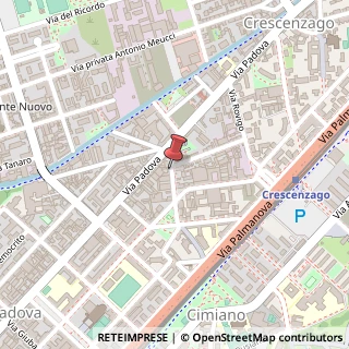 Mappa Via Angelo Emo, 6, 20127 Milano, Milano (Lombardia)