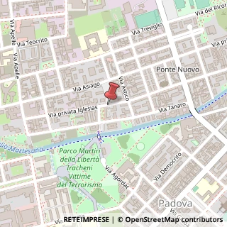 Mappa Via Privata Iglesias, 38, 20128 Milano, Milano (Lombardia)