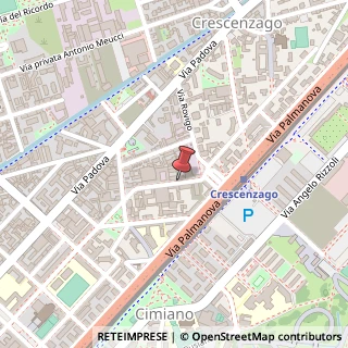 Mappa Via Privata Flumendosa, 19, 20132 Milano, Milano (Lombardia)
