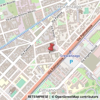 Mappa Via Privata Flumendosa, 18, 20132 Milano, Milano (Lombardia)