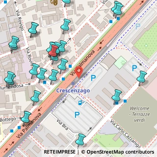 Mappa Via Francesco Rubino, 20132 Milano MI, Italia (0.16538)