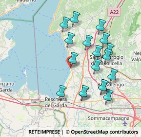 Mappa Piazza Vittorio Emanuele, 37017 Lazise VR, Italia (7.33778)