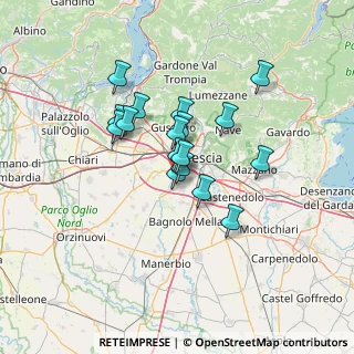 Mappa Tangenziale Ovest, 25131 Brescia BS, Italia (10.03471)