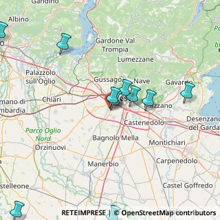 Mappa Tangenziale Ovest, 25131 Brescia BS, Italia (22.38833)