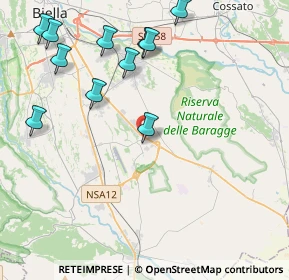 Mappa 13871 Verrone BI, Italia (4.86636)