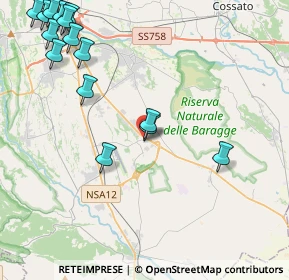 Mappa 13871 Verrone BI, Italia (5.46133)