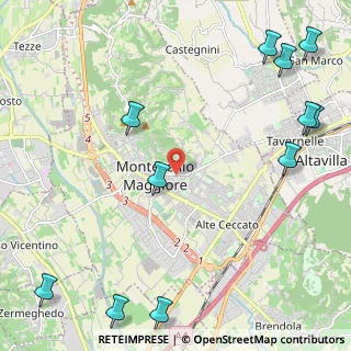 Mappa Via De Gasperi Alcide, 36075 Montecchio Maggiore VI, Italia (3.19455)
