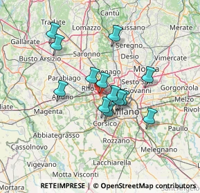 Mappa Via Copernico, 20016 Pero MI, Italia (10.84462)