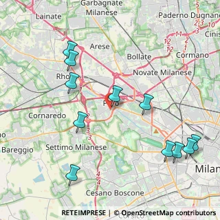 Mappa Via Niccolò Copernico, 20016 Pero MI, Italia (4.75545)