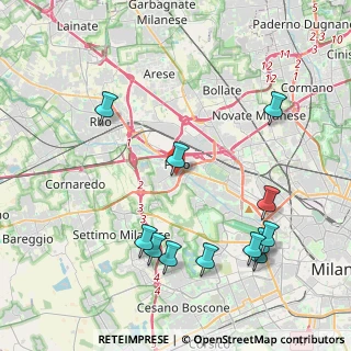 Mappa Via Copernico, 20016 Pero MI, Italia (4.76)
