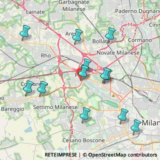 Mappa Via Niccolò Copernico, 20016 Pero MI, Italia (4.345)