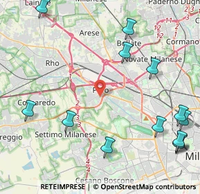 Mappa Via Copernico, 20016 Pero MI, Italia (5.75846)