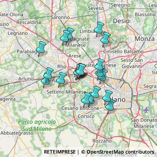 Mappa Via Copernico, 20016 Pero MI, Italia (5.831)