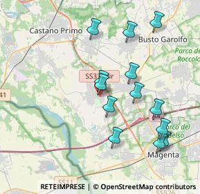 Mappa Via San Martino, 20012 Cuggiono MI, Italia (3.82)