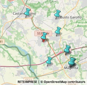 Mappa Via San Martino, 20012 Cuggiono MI, Italia (4.73909)