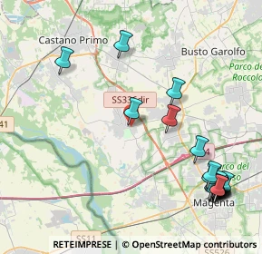 Mappa Via San Martino, 20012 Cuggiono MI, Italia (5.38211)