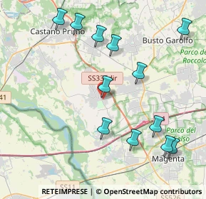 Mappa Via San Martino, 20012 Cuggiono MI, Italia (4.515)