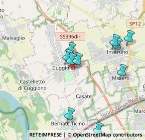 Mappa Via San Martino, 20012 Cuggiono MI, Italia (2.28)