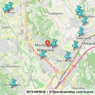 Mappa Corte delle Filande, 36075 Montecchio Maggiore VI, Italia (3.20909)