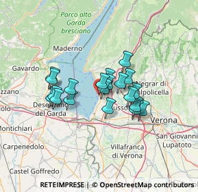 Mappa Via Fontana, 37017 Lazise VR, Italia (9.848)