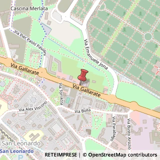 Mappa Via Gallarate, 388, 20151 Milano, Milano (Lombardia)