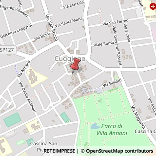 Mappa Via Carlo Zenoni, 4, 20012 Cuggiono, Milano (Lombardia)