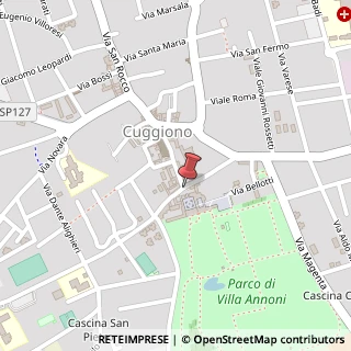 Mappa Piazza XXV Aprile, 4, 20012 Cuggiono, Milano (Lombardia)