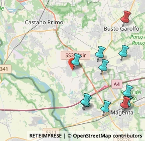 Mappa Via Benedetto Gualdoni, 20012 Cuggiono MI, Italia (4.88)