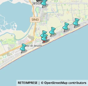 Mappa Via dello Storione, 30016 Lido di Jesolo VE, Italia (2.44917)