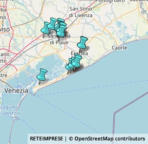 Mappa Via dello Storione, 30016 Lido di Jesolo VE, Italia (11.31867)