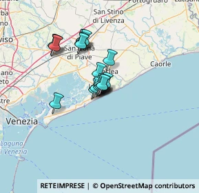 Mappa Via dello Storione, 30016 Lido di Jesolo VE, Italia (8.9)