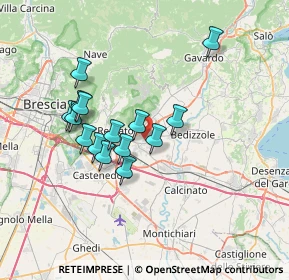 Mappa 25080 Mazzano BS, Italia (6.01933)