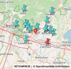 Mappa 25080 Mazzano BS, Italia (6.102)
