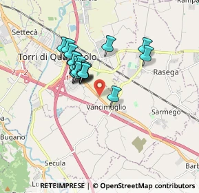 Mappa Via Nazionale, 36040 Torri di Quartesolo VI, Italia (1.3245)