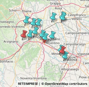 Mappa Via Nazionale, 36040 Torri di Quartesolo VI, Italia (12.432)