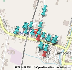 Mappa Via Aldo Moro, 35011 Campodarsego PD, Italia (0.20345)