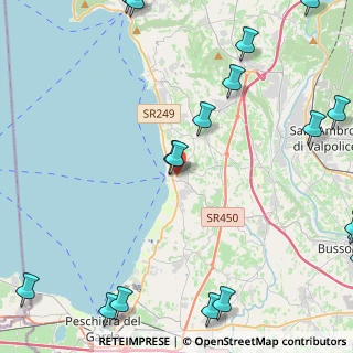 Mappa Via Dosso, 37017 Lazise VR, Italia (6.97211)