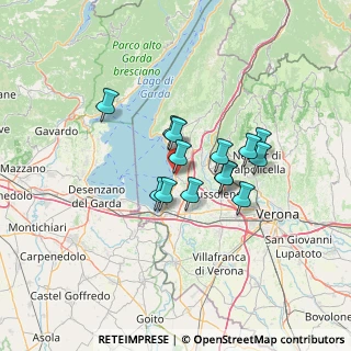 Mappa Via Dosso, 37017 Lazise VR, Italia (9.79714)