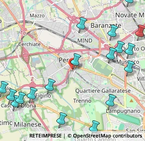 Mappa Molino Dorino, 20151 Milano MI, Italia (3.077)