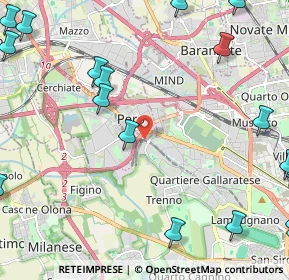 Mappa Piazzale del Molino Dorino, 20151 Milano MI, Italia (3.467)