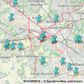 Mappa Piazzale del Molino Dorino, 20016 Pero MI, Italia (5.861)