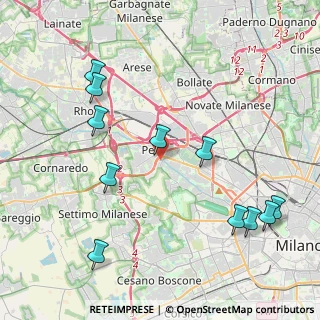 Mappa Piazzale del Molino Dorino, 20016 Pero MI, Italia (4.75364)