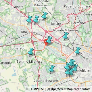 Mappa Piazzale del Molino Dorino, 20016 Pero MI, Italia (5.19857)
