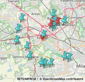 Mappa Piazzale del Molino Dorino, 20151 Milano MI, Italia (4.15647)